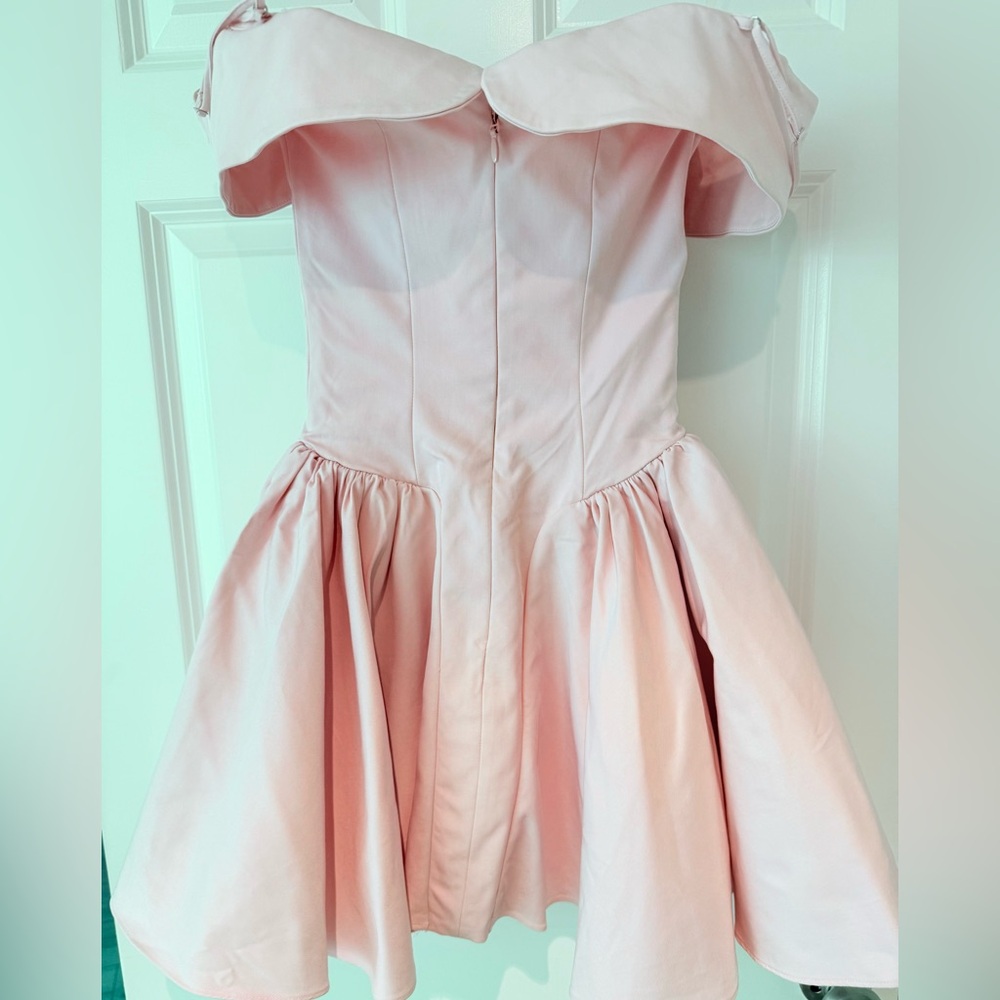 House Of CB Elida Ballerina Pink mini dress XS/ Cup A-C/ Regular Length - Picture 4 of 5